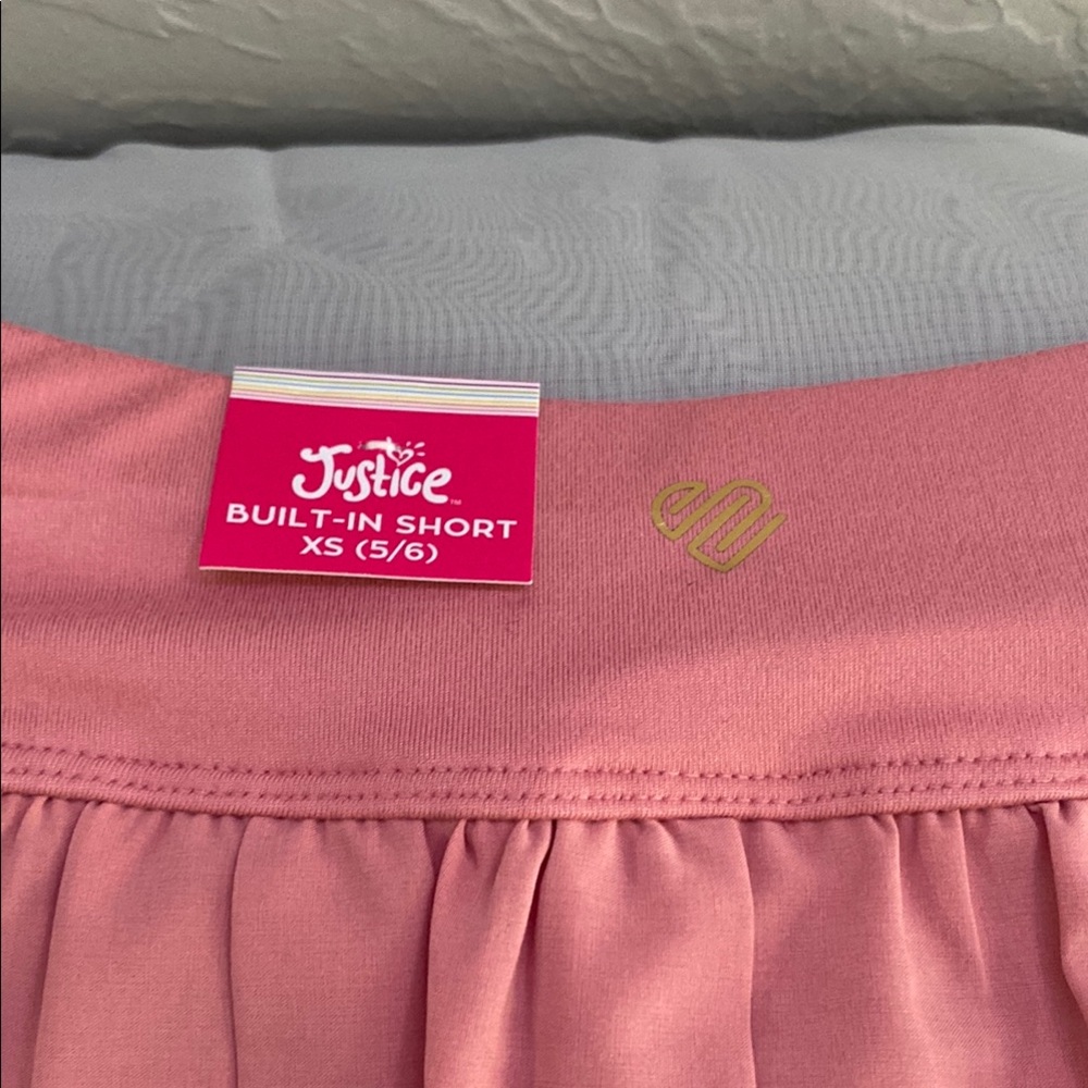 Justice Pink Pleated Tennis Skirt - Picture 6 of 12